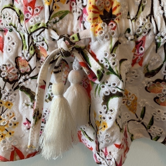 J. Jill Floral Embroidered Sleeveless Blouse Size Small Petite - Picture 5 of 16